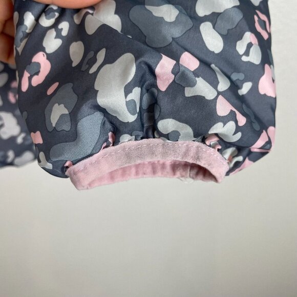 Eddie Bauer Girls Large 14/16 Reversible Puffer Down Jacket Zip Up Hooded - Picture 9 of 16